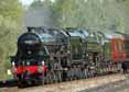 Photograph of OLIVER CROMWELL - 45305 ALDERMAN A E DRAPER &  70013 OLIVER CROMWELL at Tilehurst on 22/04/11