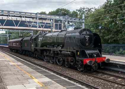 Purchase photo of 46233 DUCHESS OF SUTHERLAND at Tilehurst