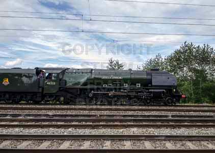 Purchase photo of 46233 DUCHESS OF SUTHERLAND at Tilehurst