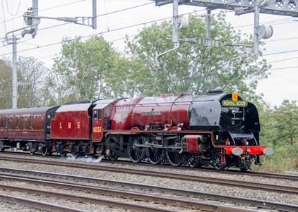 Purchase photo of 46233 DUCHESS OF SUTHERLAND at Tilehurst