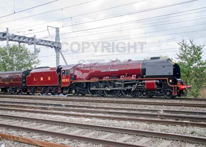 Purchase photo of 46233 DUCHESS OF SUTHERLAND at Tilehurst