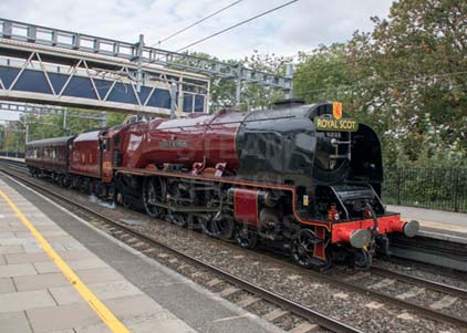 Purchase photo of 46233 DUCHESS OF SUTHERLAND at Tilehurst