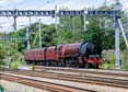 Photograph of DUCHESS OF SUTHERLAND - 46233 DUCHESS OF SUTHERLAND at Tilehurst on 14/07/22