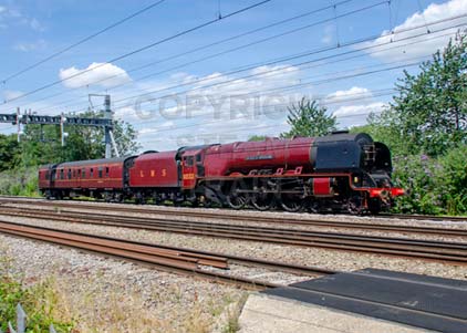 Purchase photo of 46233 DUCHESS OF SUTHERLAND at Tilehurst