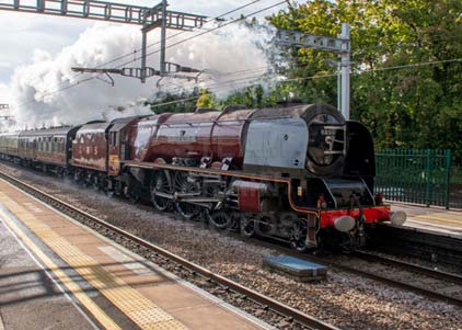 Purchase photo of 46233 DUCHESS OF SUTHERLAND at Tilehurst