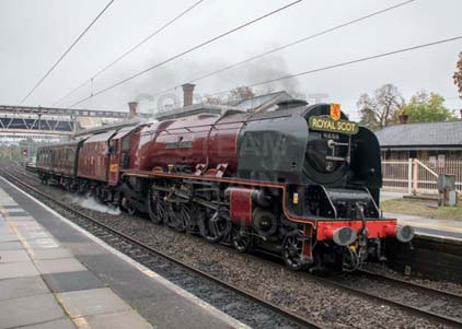 Purchase photo of 46233 DUCHESS OF SUTHERLAND at Tilehurst