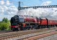 Photograph of DUCHESS OF SUTHERLAND - 46233 DUCHESS OF SUTHERLAND at Tilehurst on 16/09/22