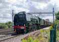 Photograph of DUCHESS OF SUTHERLAND - 46233 DUCHESS OF SUTHERLAND at Tilehurst on 17/08/17