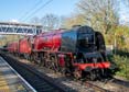 Photograph of DUCHESS OF SUTHERLAND - 46233 DUCHESS OF SUTHERLAND at Tilehurst on 22/11/21