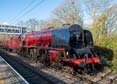 Photograph of DUCHESS OF SUTHERLAND - 46233 DUCHESS OF SUTHERLAND at Tilehurst on 22/11/21