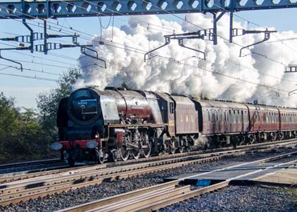 Purchase photo of 46233 DUCHESS OF SUTHERLAND at Tilehurst
