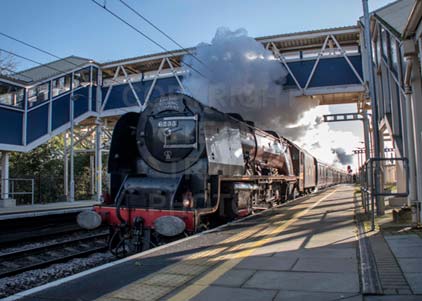 Purchase photo of 46233 DUCHESS OF SUTHERLAND at Tilehurst