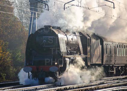 Purchase photo of 46233 DUCHESS OF SUTHERLAND at Tilehurst