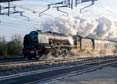 Photograph of DUCHESS OF SUTHERLAND - 46233 DUCHESS OF SUTHERLAND at Tilehurst on 23/11/21