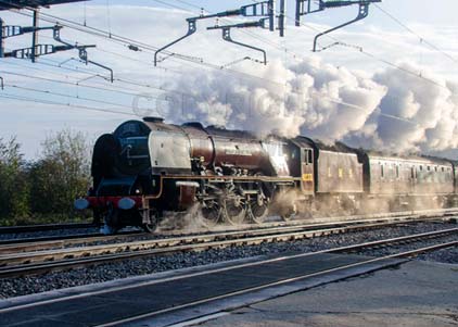 Purchase photo of 46233 DUCHESS OF SUTHERLAND at Tilehurst