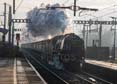 Photograph of DUCHESS OF SUTHERLAND - 46233 DUCHESS OF SUTHERLAND at Tilehurst on 23/11/21