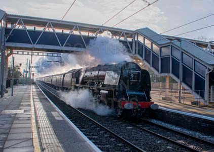 Purchase photo of 46233 DUCHESS OF SUTHERLAND at Tilehurst