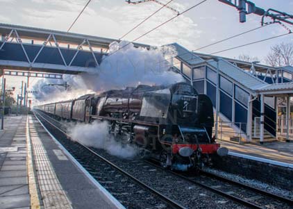 Purchase photo of 46233 DUCHESS OF SUTHERLAND at Tilehurst