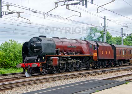 Purchase photo of 46233 DUCHESS OF SUTHERLAND at Tilehurst