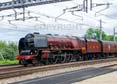 Photograph of DUCHESS OF SUTHERLAND - 46233 DUCHESS OF SUTHERLAND at Tilehurst on 26/05/22