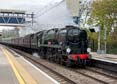 Photograph of EDDYSTONE - 34028 EDDYSTONE at Tilehurst on 01/11/25