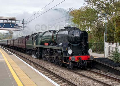 Purchase photo of 34028 EDDYSTONE at Tilehurst