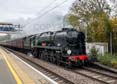 Photograph of EDDYSTONE - 34028 EDDYSTONE at Tilehurst on 01/11/25