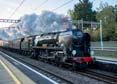 Photograph of EDDYSTONE - 34028 EDDYSTONE at Tilehurst on 25/10/25