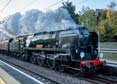 Photograph of EDDYSTONE - 34028 EDDYSTONE at Tilehurst on 25/10/25