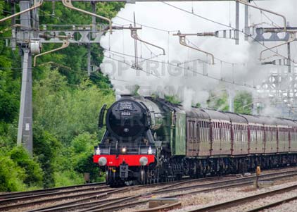 Purchase photo of 60103 FLYING SCOTSMAN at Tilehurst