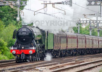 Purchase photo of 60103 FLYING SCOTSMAN at Tilehurst