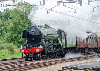Purchase photo of 60103 FLYING SCOTSMAN at Tilehurst