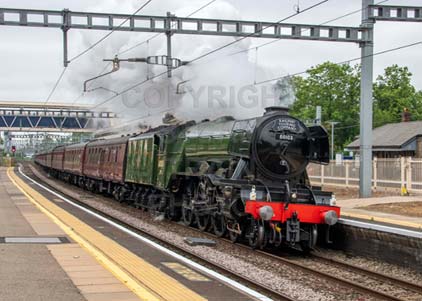 Purchase photo of 60103 FLYING SCOTSMAN at Tilehurst