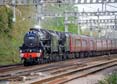 Photograph of Black Five - 44871 Black Five &  45407 THE LANCASHIRE FUSILIER at Tilehurst on 13/04/24