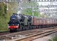 Photograph of Black Five - 44871 Black Five &  45407 THE LANCASHIRE FUSILIER at Tilehurst on 13/04/24