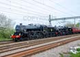 Photograph of Black Five - 44871 Black Five &  45407 THE LANCASHIRE FUSILIER at Tilehurst on 13/04/24