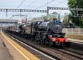 Photograph of Black Five - 44871 Black Five &  45407 THE LANCASHIRE FUSILIER at Tilehurst on 13/04/24