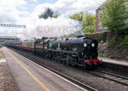 Purchase photo of 34052 LORD DOWDING (BRAUNTON) at Tilehurst