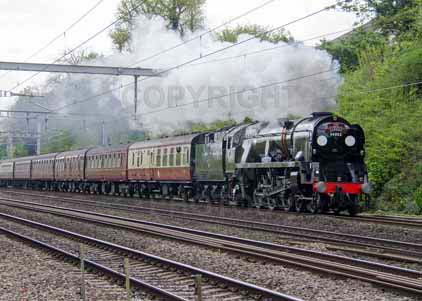 Purchase photo of 34052 LORD DOWDING (BRAUNTON) at Tilehurst
