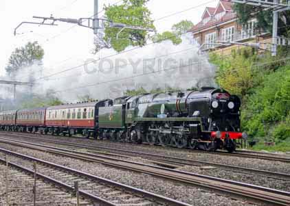 Purchase photo of 34052 LORD DOWDING (BRAUNTON) at Tilehurst