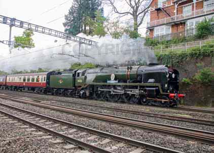 Purchase photo of 34052 LORD DOWDING (BRAUNTON) at Tilehurst