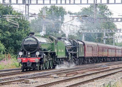 Purchase photo of 61306 MAYFLOWER &  44871 Black Five at Tilehurst