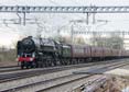 Photograph of OLIVER CROMWELL - 70013 OLIVER CROMWELL at Tilehurst on 10/02/18