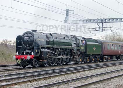 Purchase photo of 70013 OLIVER CROMWELL at Tilehurst