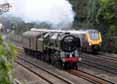 Photograph of OLIVER CROMWELL - 70013 OLIVER CROMWELL at Tilehurst on 17/10/14
