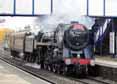 Photograph of OLIVER CROMWELL - 70013 OLIVER CROMWELL at Tilehurst on 29/11/13