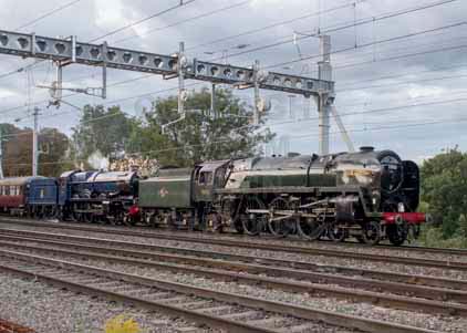 Purchase photo of 70013 OLIVER CROMWELL &  6023 KING EDWARD II at Tilehurst