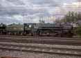 Photograph of OLIVER CROMWELL - 70013 OLIVER CROMWELL at Tilehurst on 31/08/17