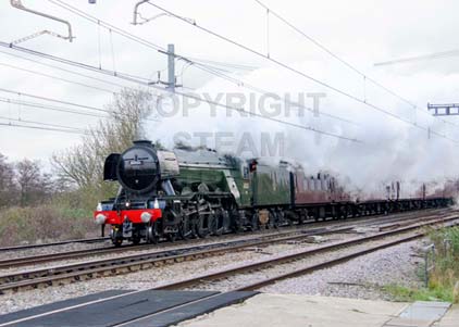 Purchase photo of 60103 FLYING SCOTSMAN at Tilehurst