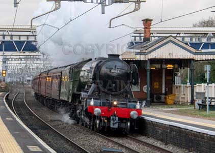Purchase photo of 60103 FLYING SCOTSMAN at Tilehurst